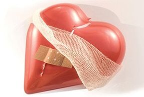 L'ostéochondrose de la colonne thoracique affecte négativement le cœur. 